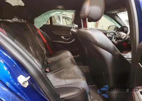 2017 Mercedes-Benz C 43 4Matic Amg z USA, uszkodzony, nr VIN 55SWF6EB6HU215870